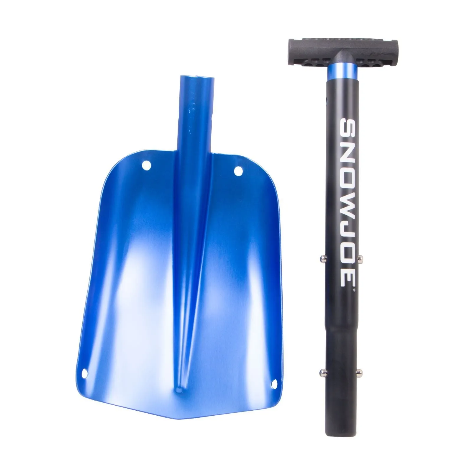 Snow Joe ATJ401M-SJB  Compact Utility Shovel | 32-Inch | Aluminum | 3-Piece Smart Lock