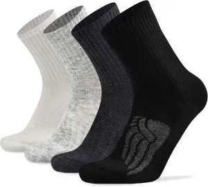 Socks Daze Merino Wool Cushioned Hiking Socks for Men Women, Warm Crew Walking & Boot Socks for Trekking, Work, Outdoor