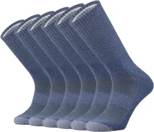 SOX TOWN Unisex Cushioned Crew Training Athletic Socks Men & Women with Combed Cotton Moisture Wicking Breathable Performance