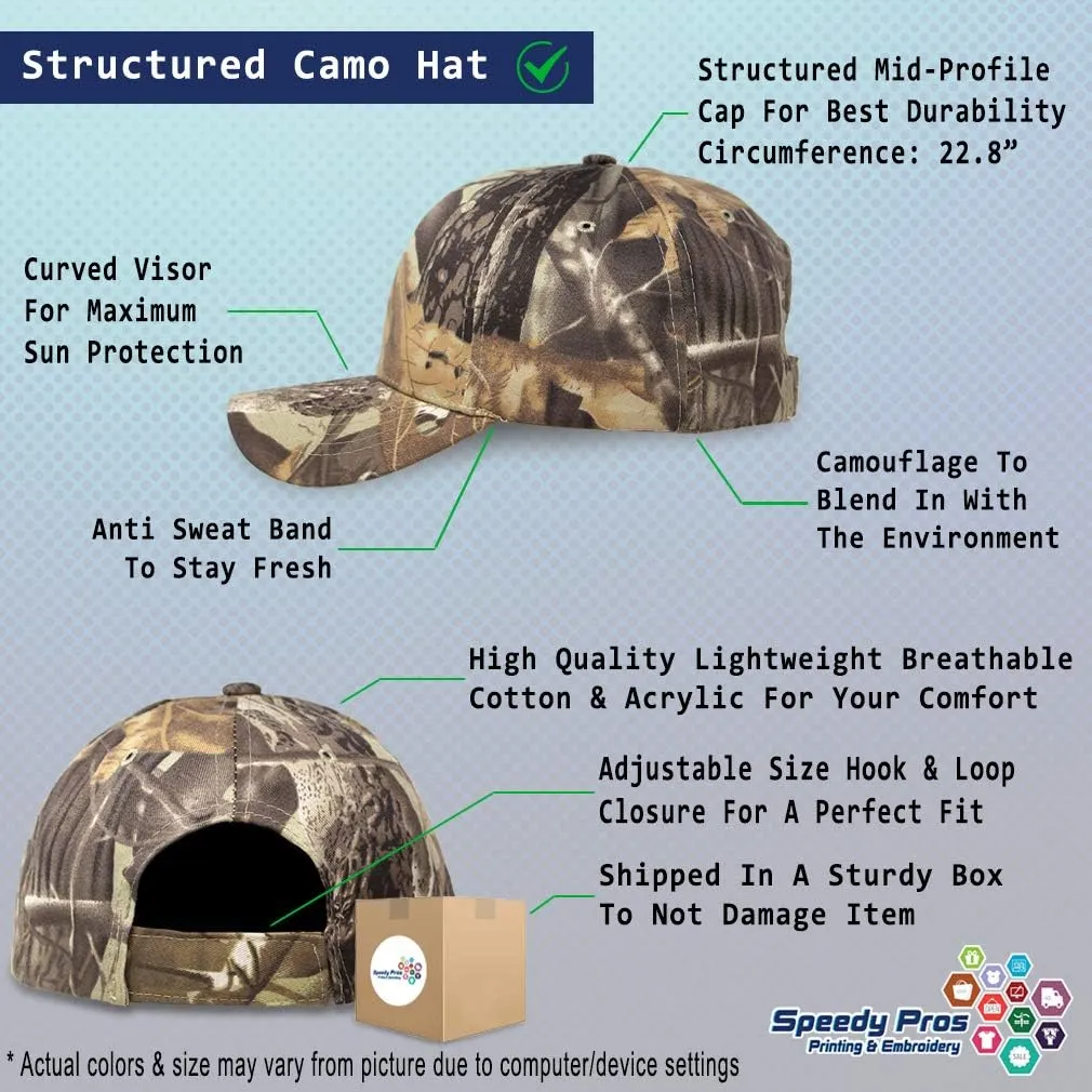 Speedy Pros Camo Baseball Cap I'll Bring The Shovel Cotton Hunting Dad Hats for Men & Women