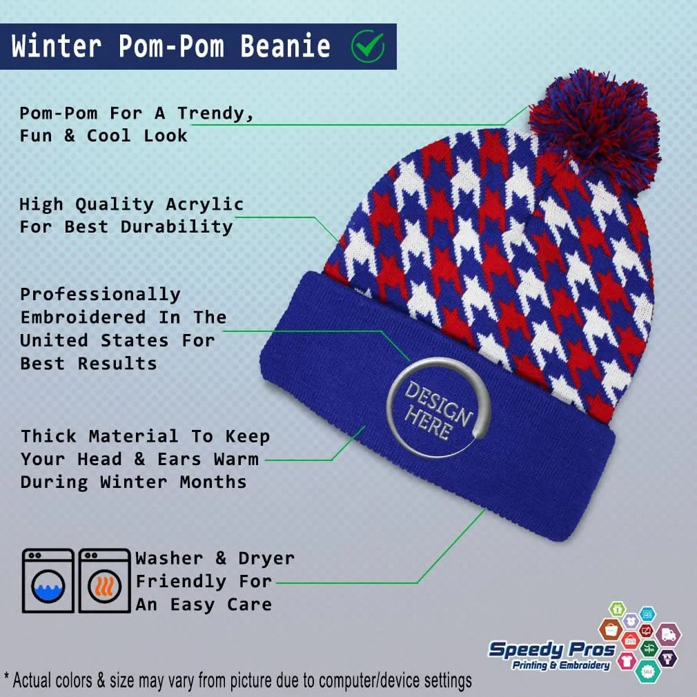 Speedy Pros Pom Pom Beanies for Women I'll Bring The Shovel Skull Cap Winter Hats for Men Acrylic 1 Size