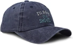 Speedy Pros Soft Washed Baseball Cap I'll Bring The Shovel Cotton Dad Hats for Men & Women
