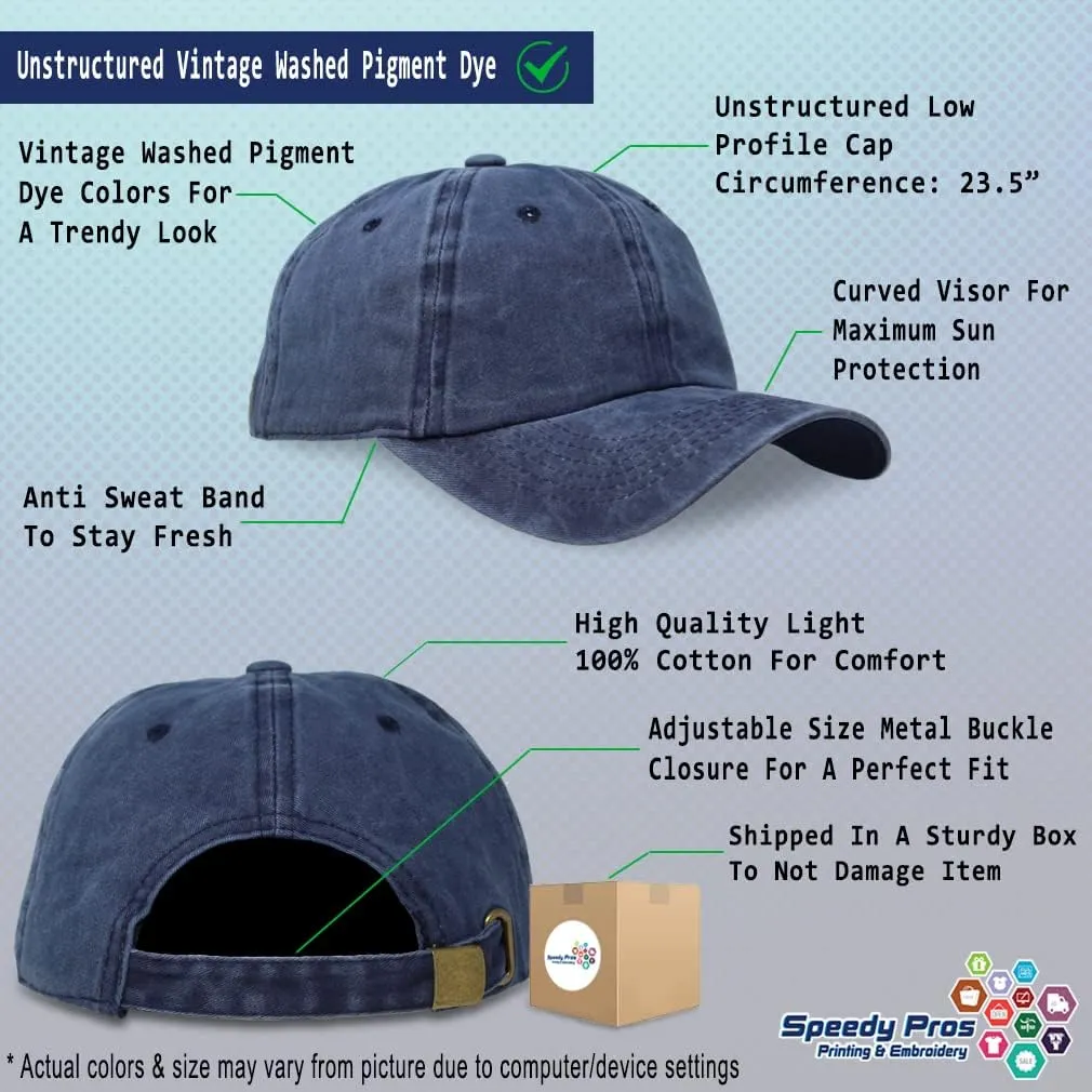 Speedy Pros Soft Washed Baseball Cap I'll Bring The Shovel Cotton Dad Hats for Men & Women