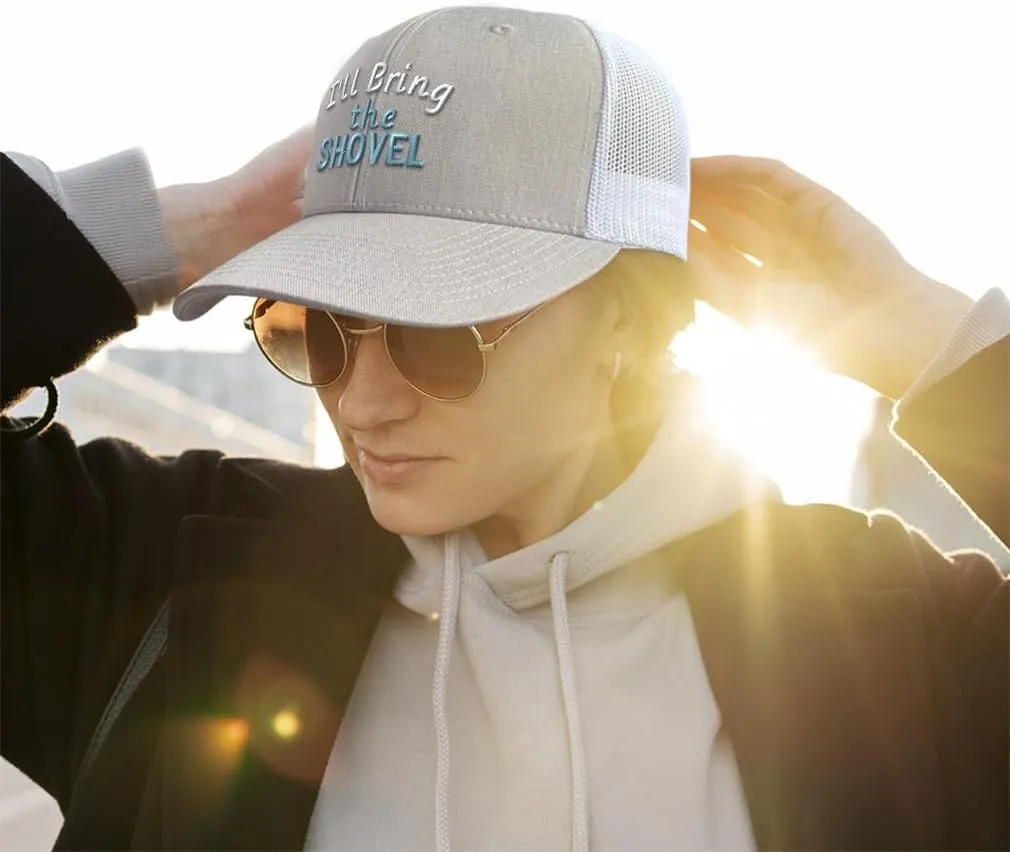 Speedy Pros Trucker Baseball Cap I'll Bring The Shovel Cotton Dad Hats for Men & Women