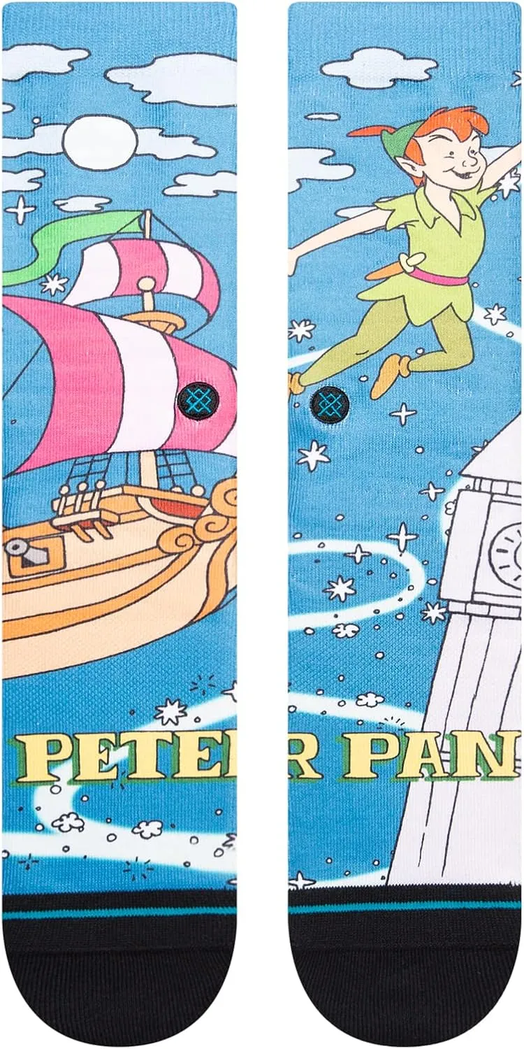 Stance Peter Pan By Travis Crew Socks, Blue