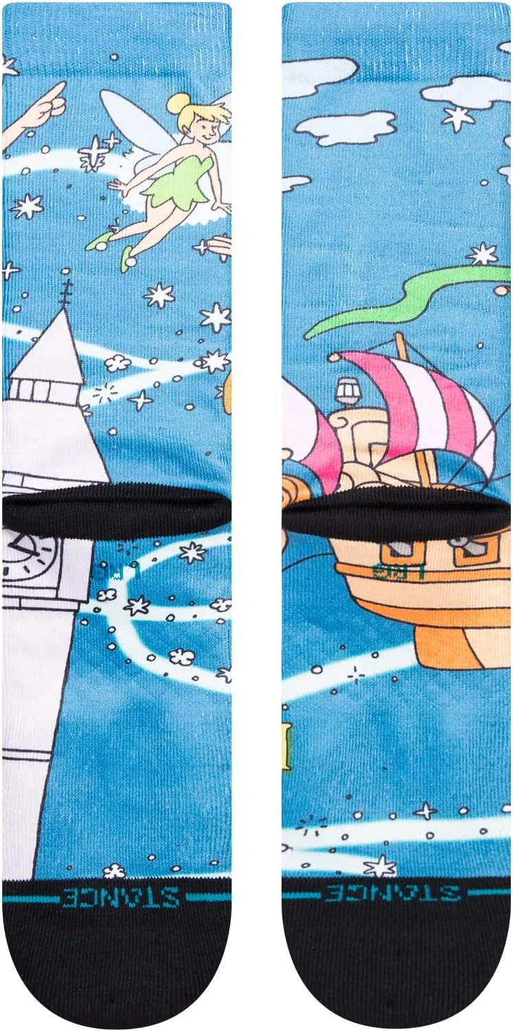 Stance Peter Pan By Travis Crew Socks, Blue