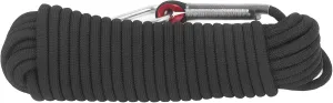 Static Rope for Climbing, Avoids Falling Safety Protection for Scaing Easy to Use Light to Escape (Black)