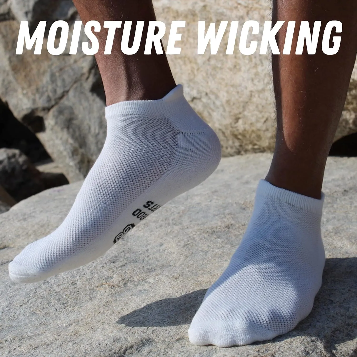 Super Soft and Comfortable No Show Bamboo Rayon Workout Socks for Men & Women & Kids