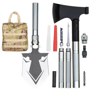 Survival Axe Shovel | 420 High Carbon Steel