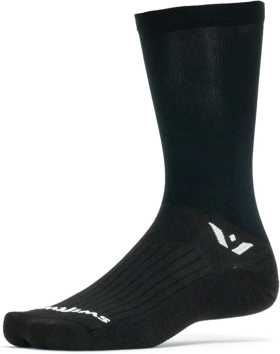 Swiftwick- ASPIRE Crew Cycling Socks, Firm Compression Fit, Moisture Wicking