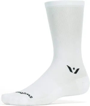 Swiftwick- ASPIRE Crew Cycling Socks, Firm Compression Fit, Moisture Wicking