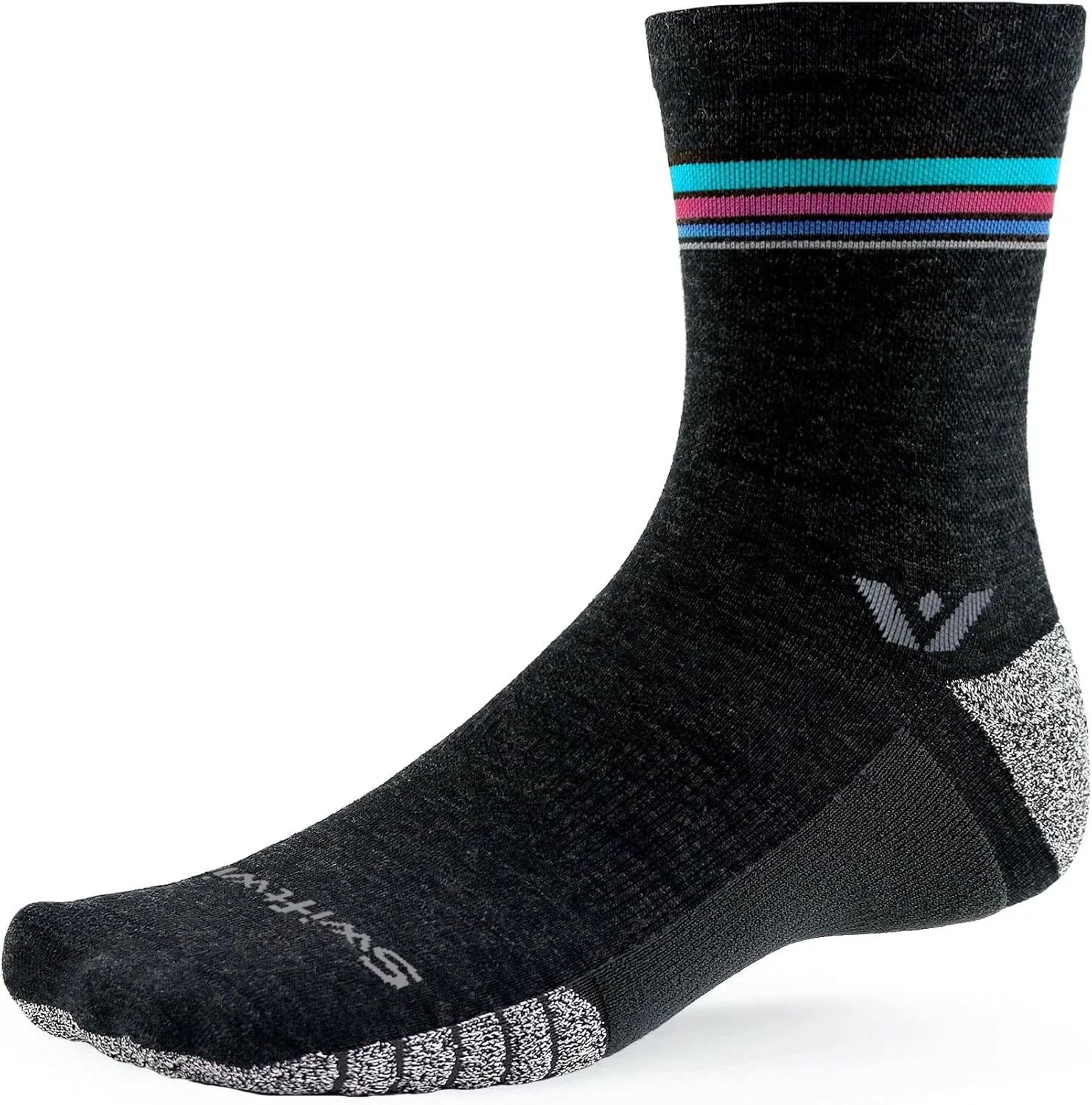 Swiftwick - FLITE XT TRAIL Mid-Crew Socks, Trail Running and Hiking Socks
