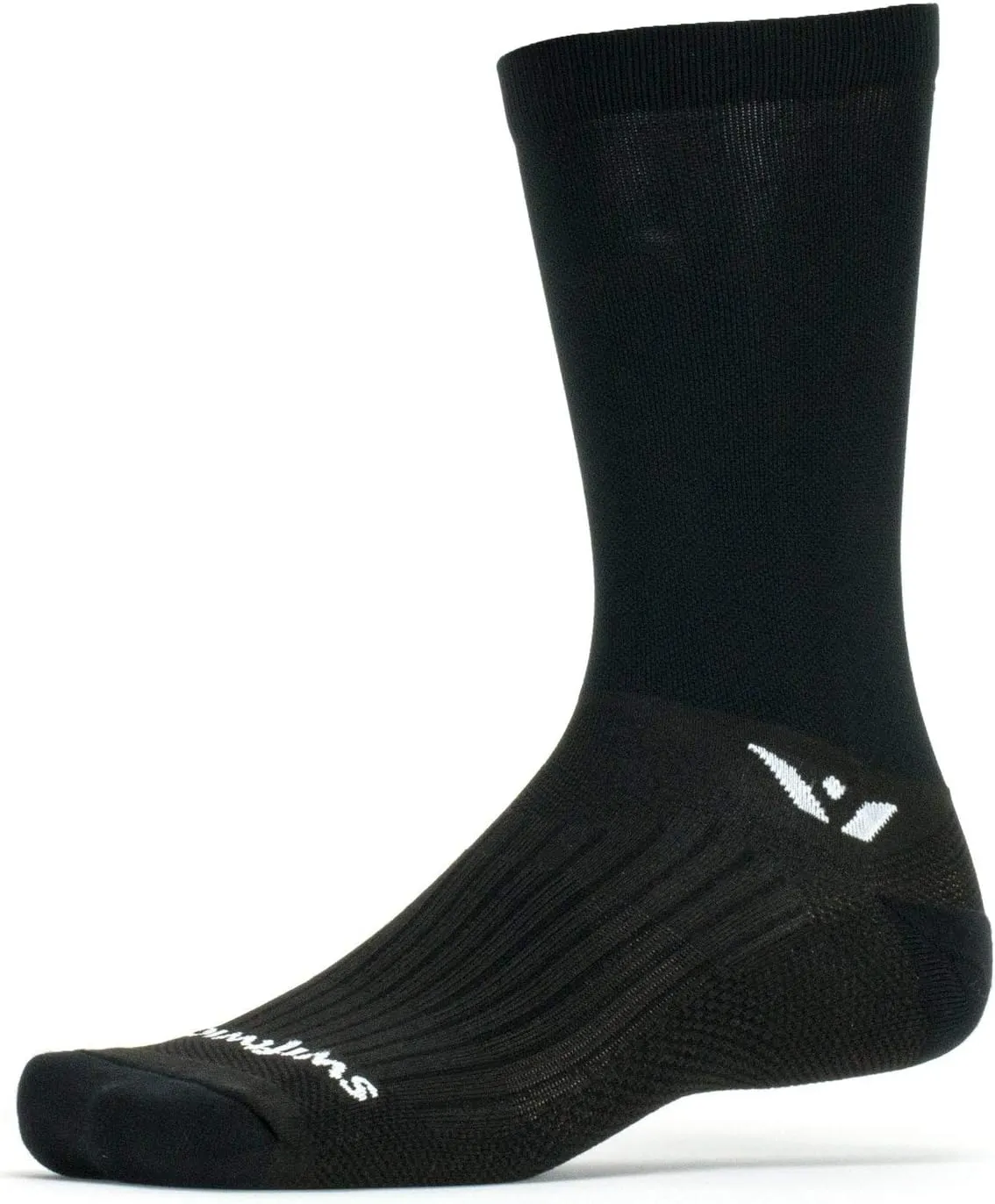 Swiftwick- PERFORMANCE Crew Cycling Socks, USA Made, Max Durabiltiy, Moisture Wicking Socks