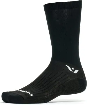 Swiftwick- PERFORMANCE Crew Cycling Socks, USA Made, Max Durabiltiy, Moisture Wicking Socks