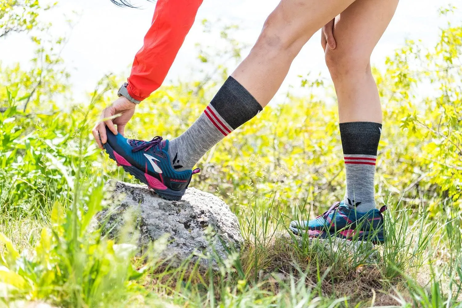 Swiftwick- PURSUIT SEVEN UltraLight Cycling and Mountain Biking Socks, Merino Wool