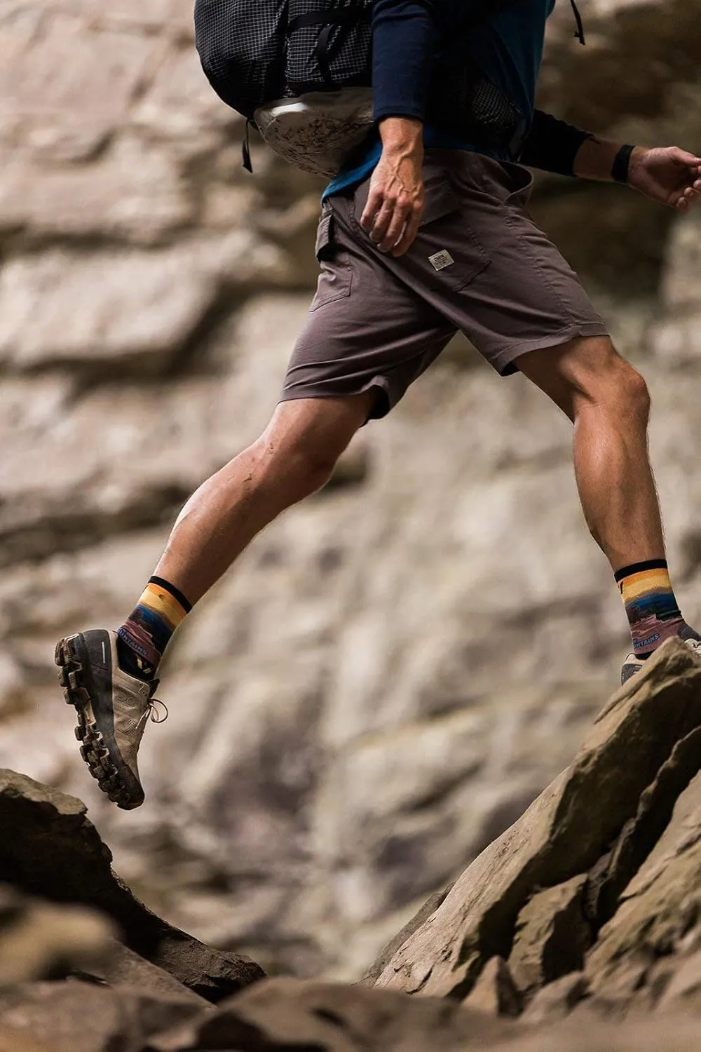 Swiftwick VISION IMPRESSION Crew, National Parks Edition, Running, Hiking and Cycling Socks