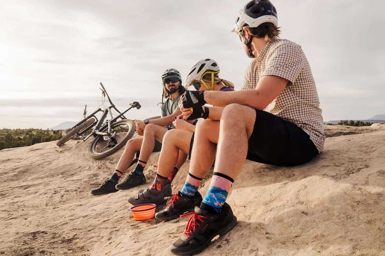 Swiftwick VISION IMPRESSION Crew, National Parks Edition, Running, Hiking and Cycling Socks