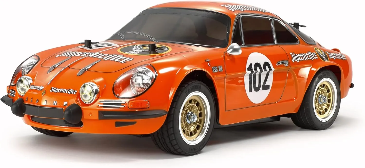 TAMIYA 1/10 RC Alpine A110 Jagermeister 1973 M-06 TAM58708A Cars Elec Kit 1/10 Off-Road