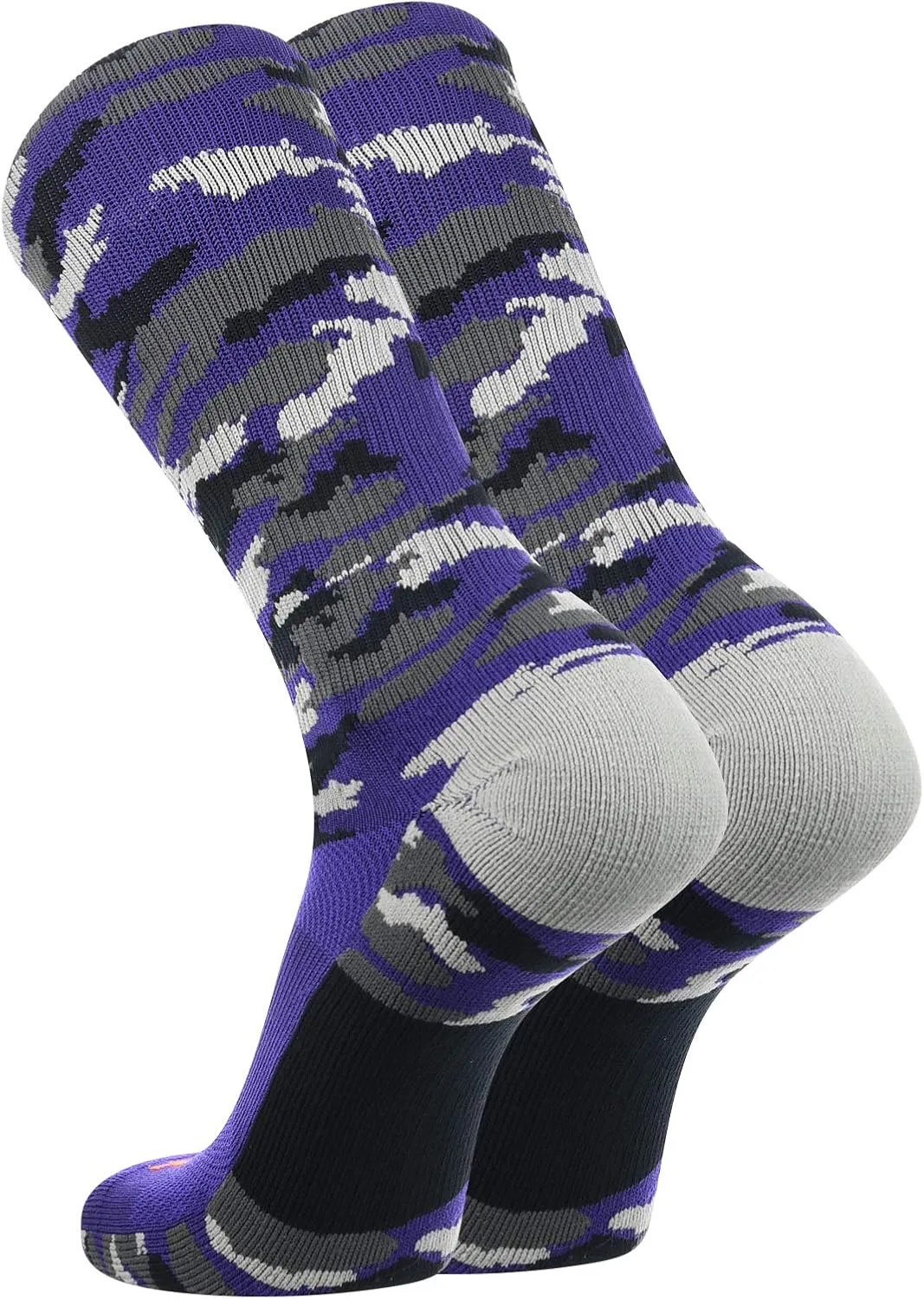 TCK Athletic Camo Crew Socks - Basketball Football Lacrosse Baseball