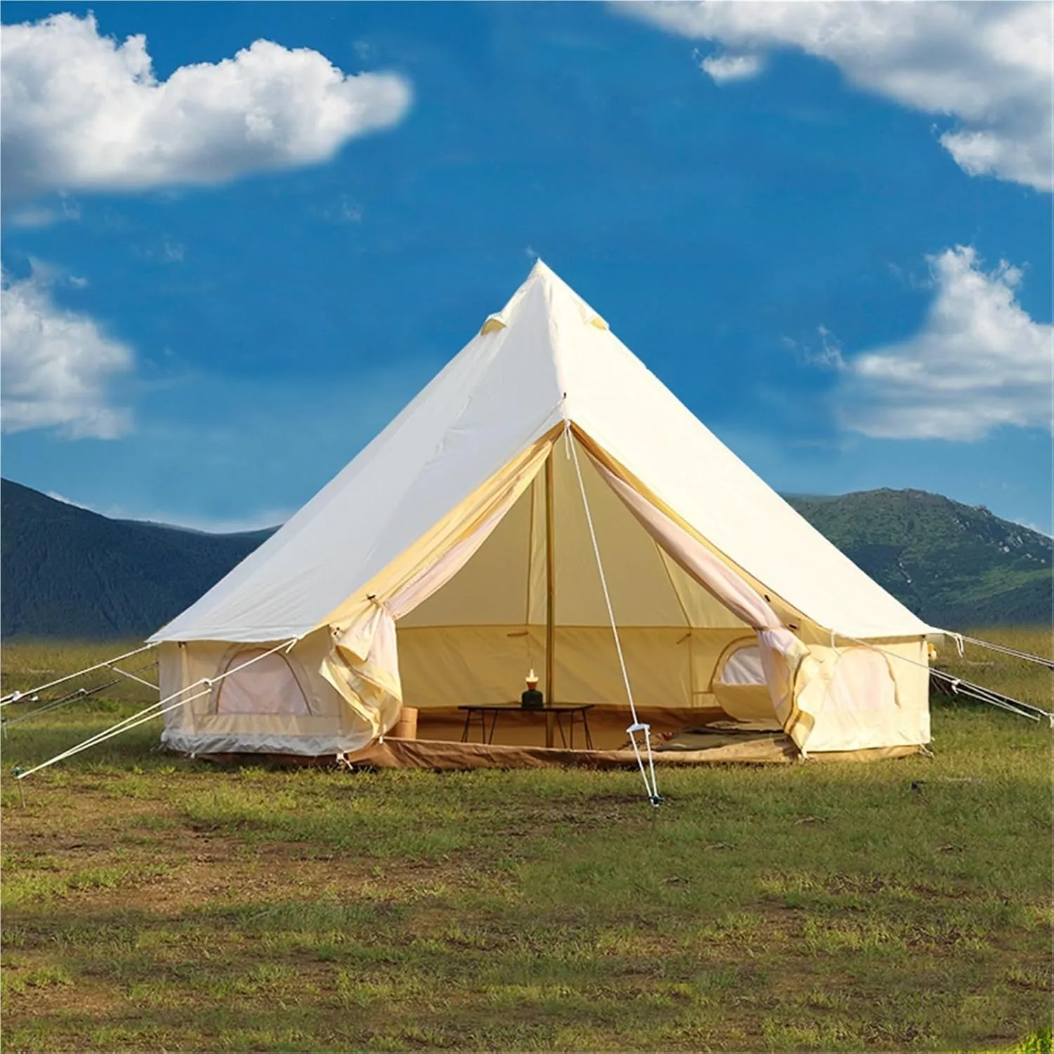Tent Camping Picnic Rainproof Sunshade Outdoor Multifunctional Camping Canopy Tent