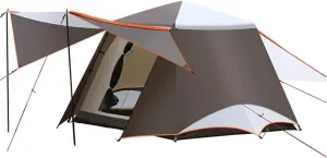 Tent for Camping Ultralight Camping Tent Single Easy Set Up Double Layer Waterproof Instant Tent for Hiking Outdoor Large Space for Picnic Outdoors