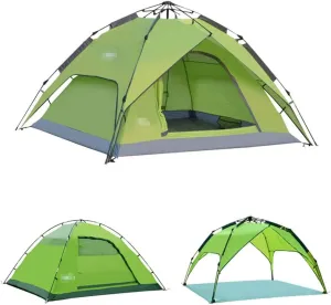 Tent Fully Automatic Hydraulic Outdoor Tent 2 People Rainproof Wild Camping Mountaineering Riding Family Double Tent Tents Camping Tents Small awnings Backpacking Tents Beach Tents