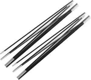 Tent Poles, 3.96M Fiberglass Camping Tent Pole Bars Replacement Tent Poles Fiberglass Tent Poles for Tarp Outdoor Support Rods Awning Frames Kit for Hiking Camping