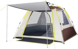 Tents for Camping Beach Tents Sunscreen Ventilation Camping Tent Instant Pop Up Beach Waterproof Tent Outdoor Sun Shelter Party Outdoor Tent Family Tents for Camping Hiking Traveling
