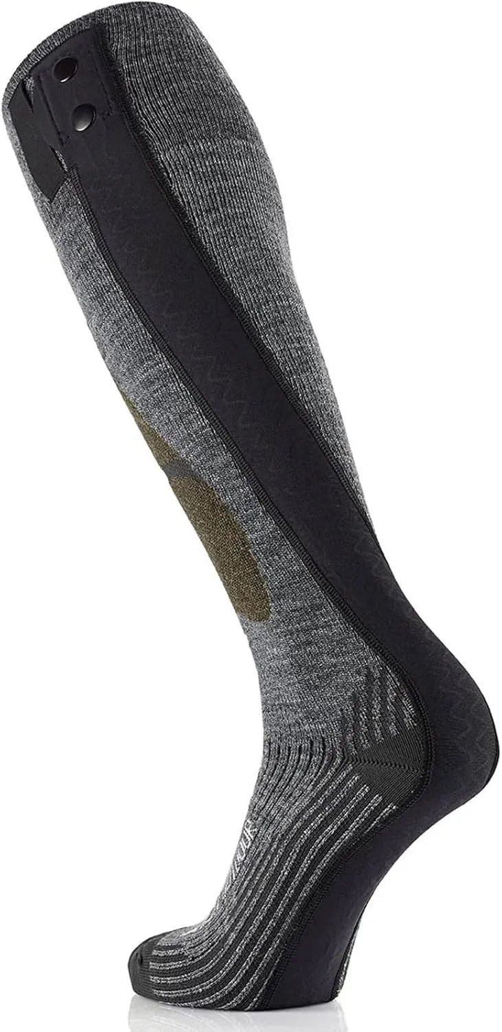 THERM-IC Unisex Powersocks Heat Fusion Outdoor - Warm Fitted Multi-Activity Winter Sports Skiing Heated Socks (Socks Only)
