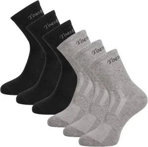 Toes&Feet Men's Anti-Odor Quick-Dry Quarter Crew Athletic and Dress Socks