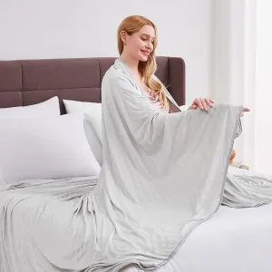 Topcee Cooling Blanket, Summer Cooling Blankets for Hot Sleepers, Arc-Chill Q-Max>0.5 Cool Fiber, Oeko-TEX 100% Certified, Soft, Breathable, Double-Side Bed Throw,Keep Cool for Adults Kids 60"x90"