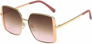 Trendy Fashion Oversized Women Sunglasses Retro Men Sunglasses Driving Travel Shades Uv400