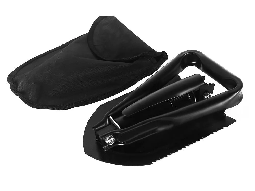 Tri-Fold Shovel Pick Saw Steel w/ Bag - Large 58CM