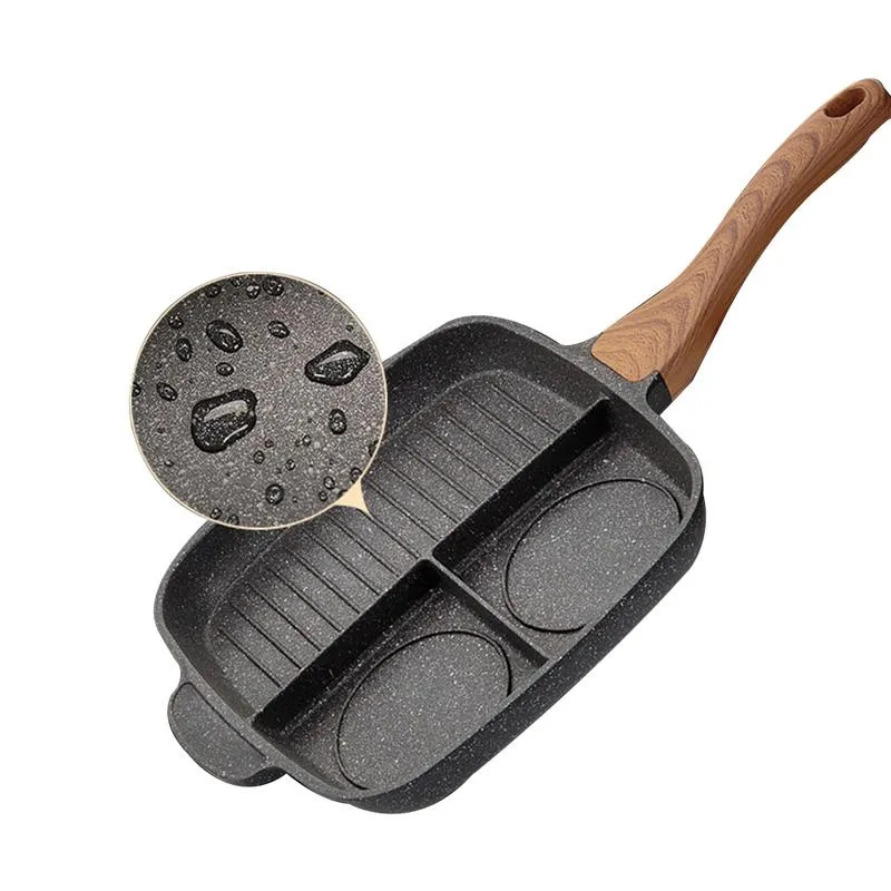 Tri-Section Gourmet Skillet