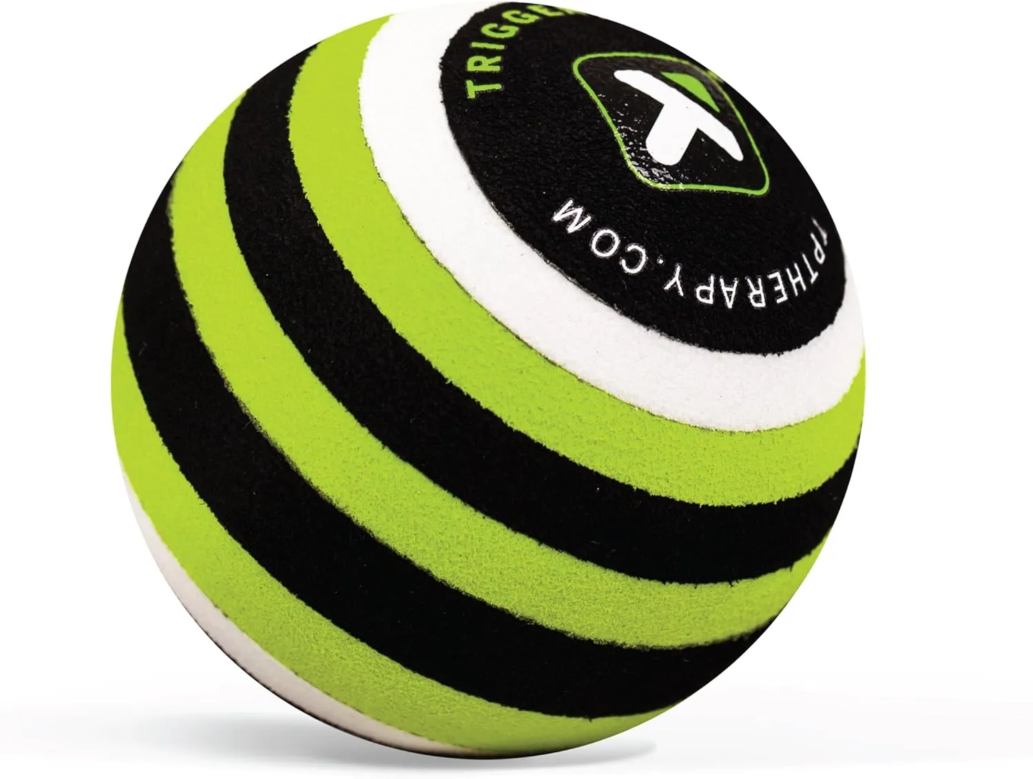 Trigger Point MB1, Balle De Massage, Massage Pronfond Des Tissus Muscluclaires, Vert, Blanc Et Noir, 2.6''/5cm