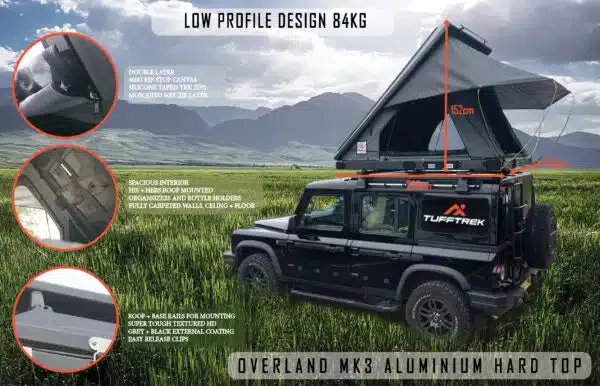 TUFFTREK Overland MK3 Rooftent