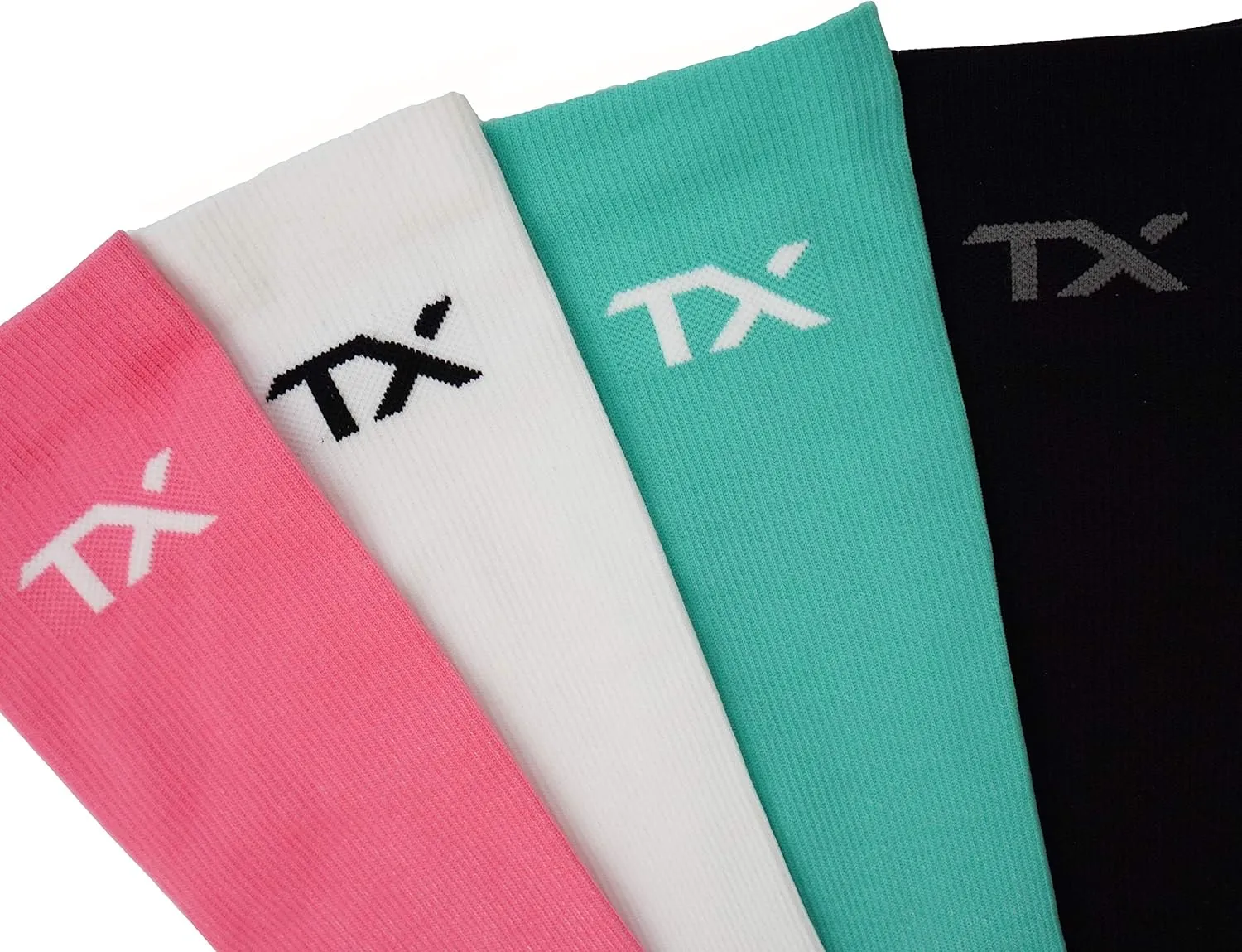 TX Compression Socks 20-30 mmHg Graduated Support – Moisture Wicking Material