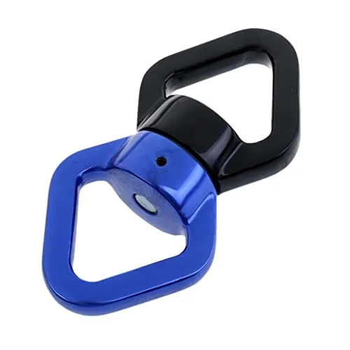 UJEAVETTE® Safety Swivel Rope Connector Device for Climbing Aerial Dance Black Blue