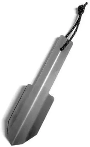 Ultralight Titanium Camping Shovel - Deuce Scoop - Silver - Multi-purpose