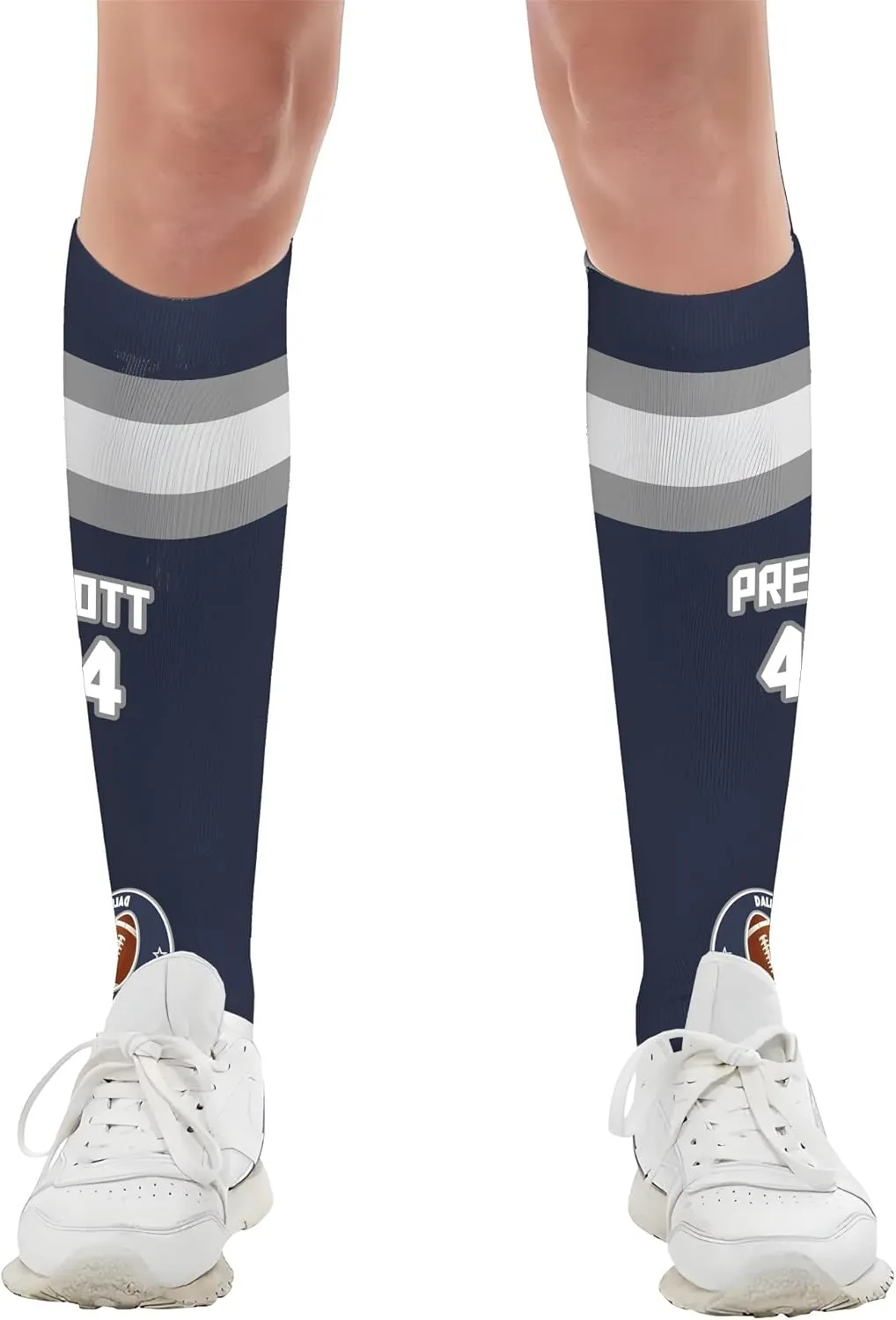 Unisex Mid-Calf Socks-Moisture-Wicking&Breathable,All-Day Comfort Home/Office/Daily 16.5in