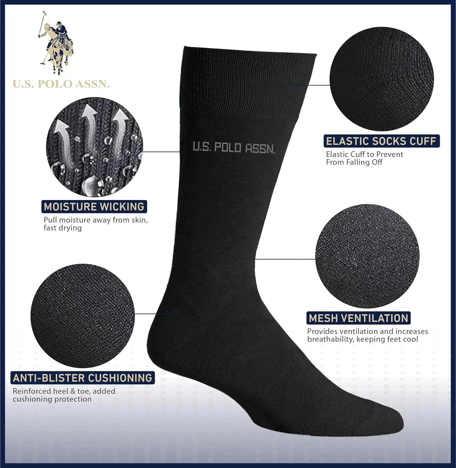 U.S. Polo Assn. mens Men Modern