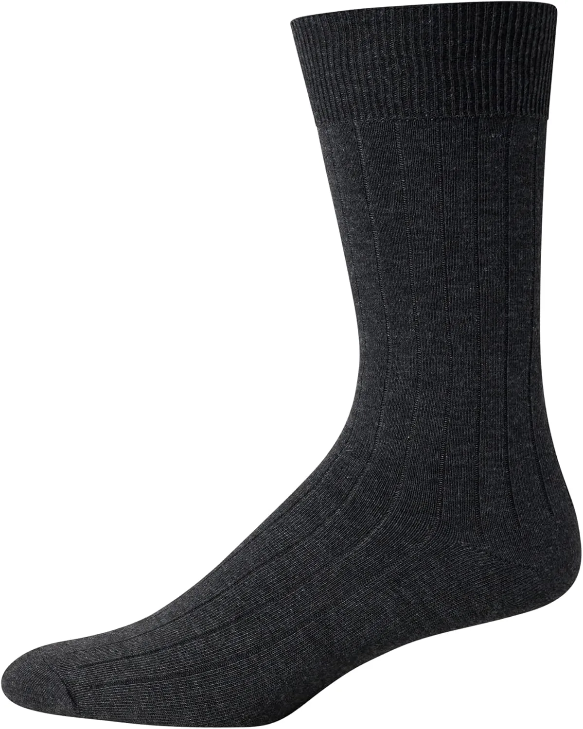 Van Heusen Mens Dress Socks - 14 Pack Soft Stretch Moisture Wicking Crew Socks for Men for Everyday Office Work Wear (6-12.5)