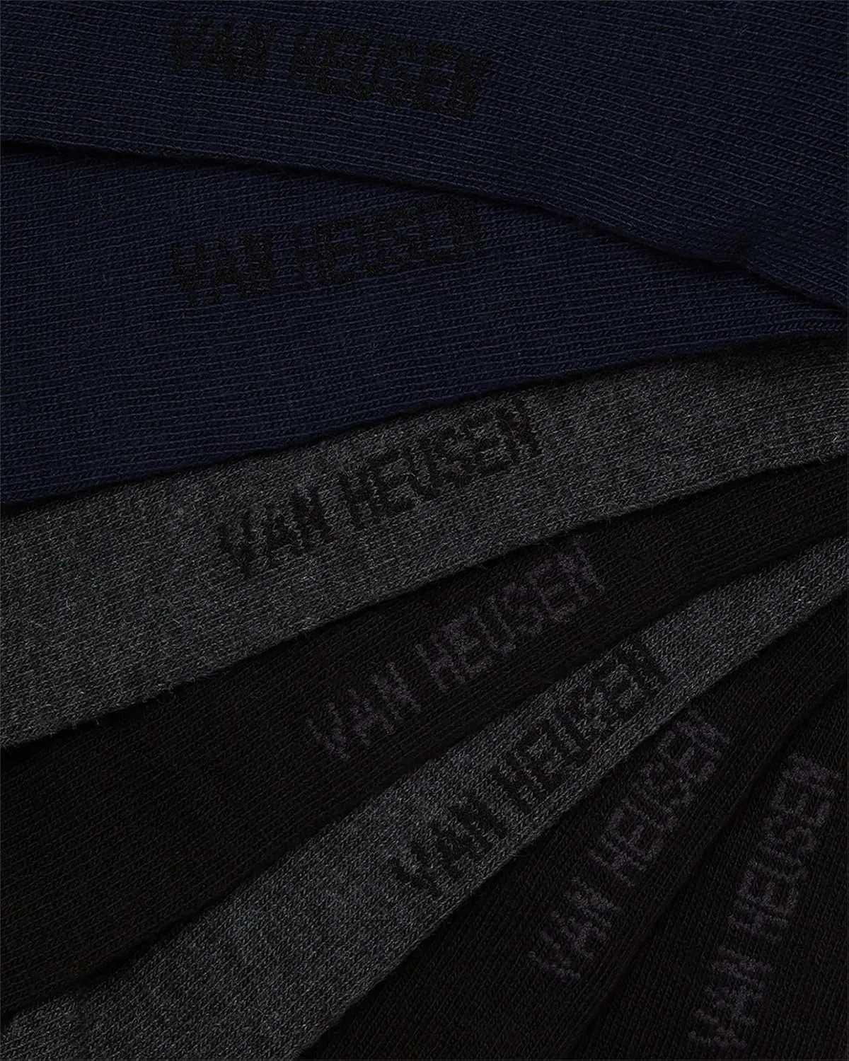 Van Heusen Mens Dress Socks - 14 Pack Soft Stretch Moisture Wicking Crew Socks for Men for Everyday Office Work Wear (6-12.5)