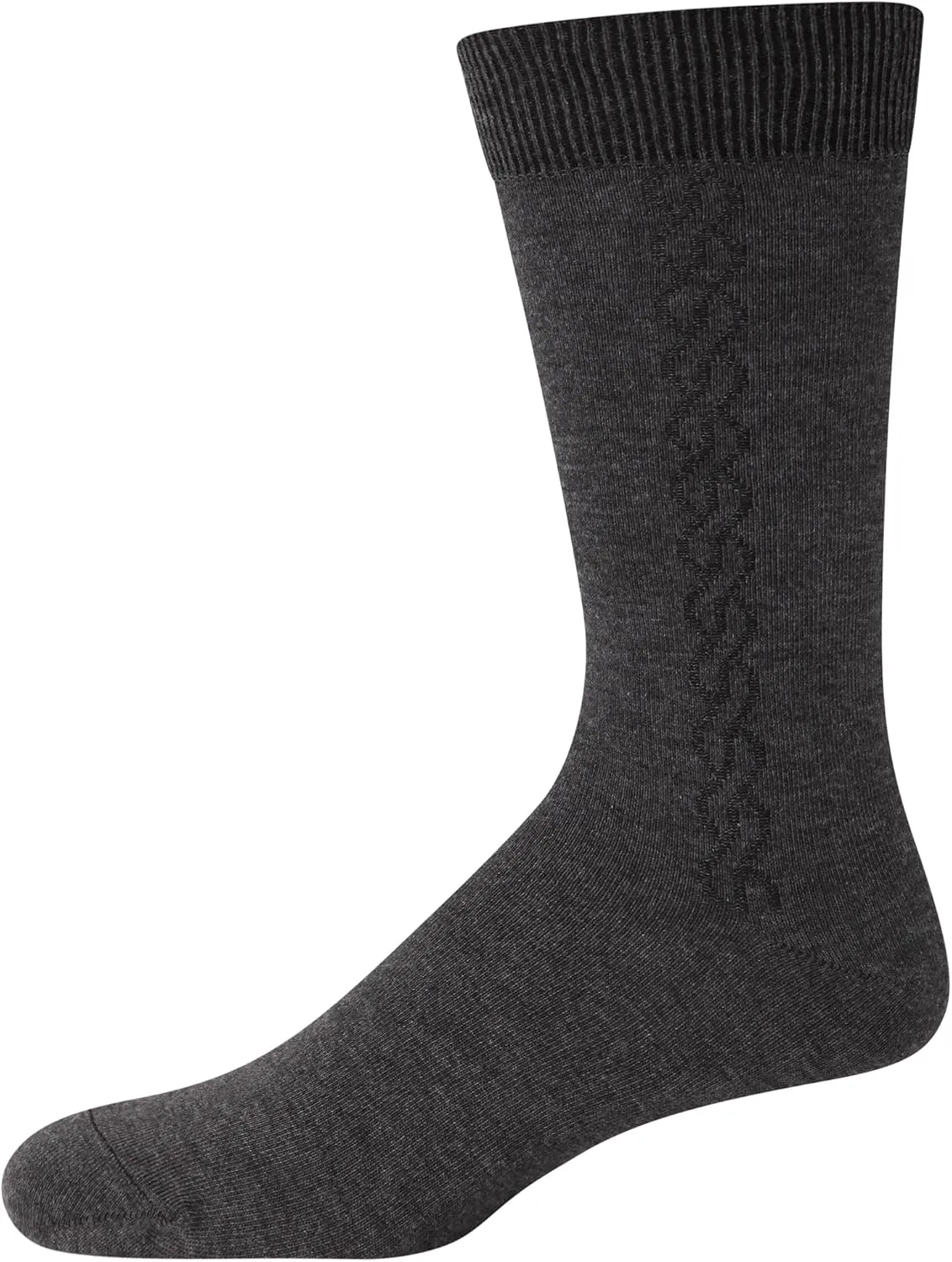 Van Heusen Mens Dress Socks - 14 Pack Soft Stretch Moisture Wicking Crew Socks for Men for Everyday Office Work Wear (6-12.5)
