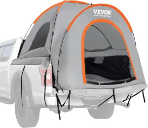 VEVOR Pickup Truck Tent/SUV Tent for Camping, Waterproof PU2000mm Sleeping Truck Bed Tent, Pickup Tent Design for 2-3 Person, SUV Tent Design for 5-8 Person