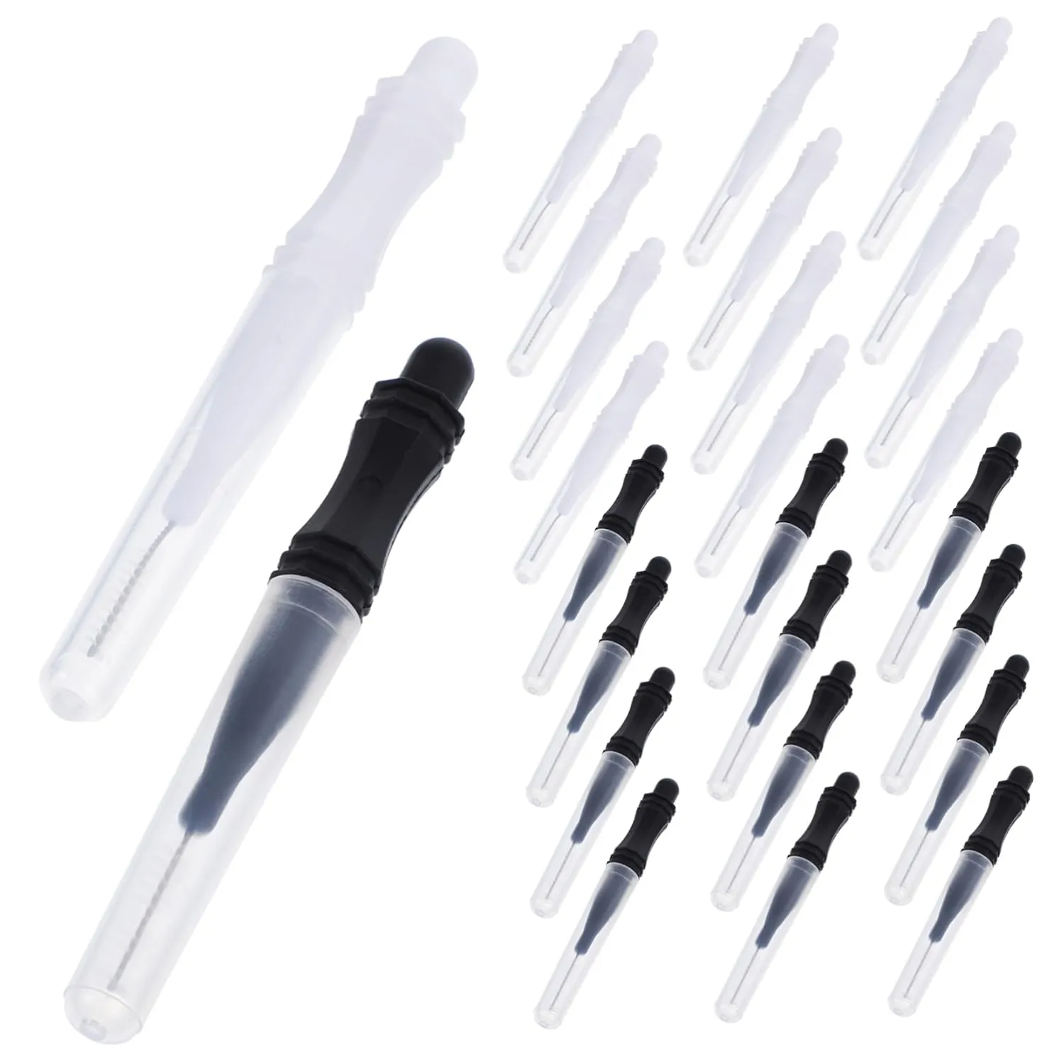 VICASKY Micro Brush Head Eyebrow Kit 60pcs Brow Lamination Brush for Safe Easy Application