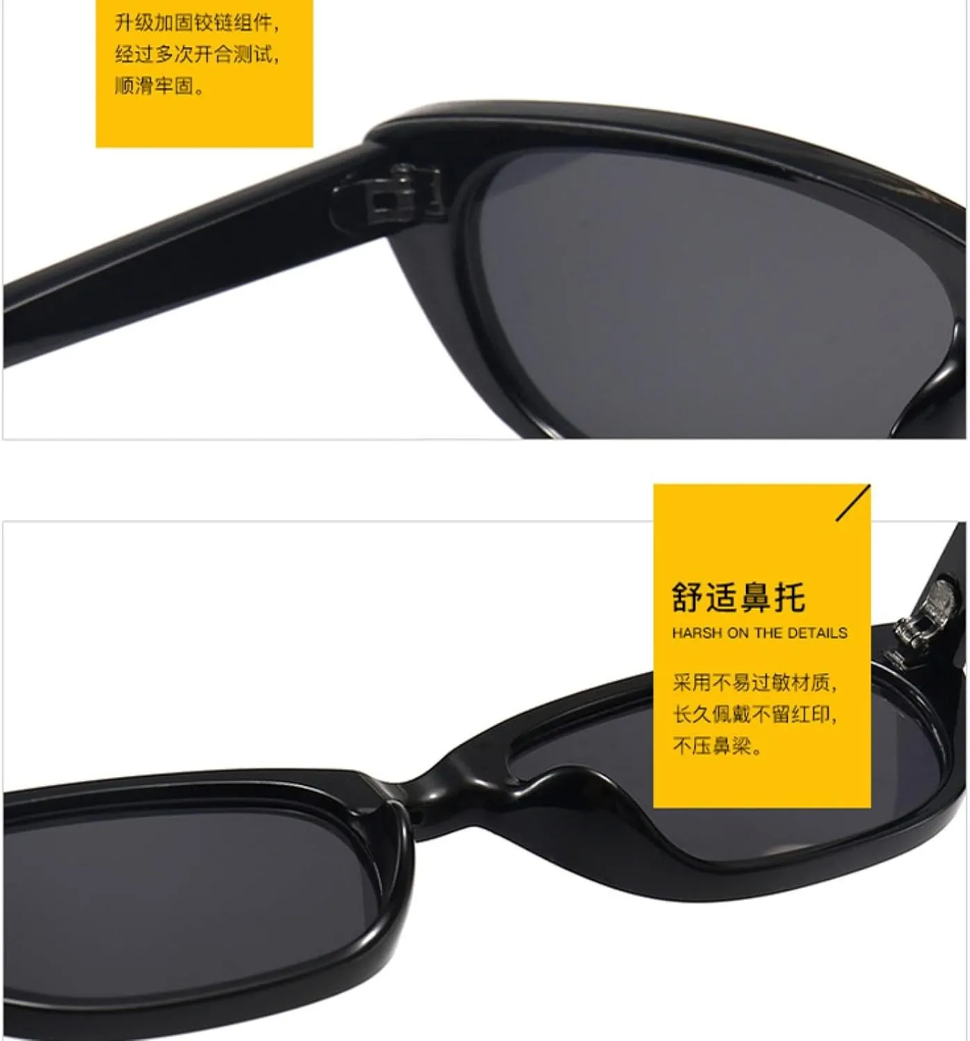 Vintage Cat Eye Women Sunglasses Trendy Small Frame Sun Glasses for Men Luxury Outdoor Travel Eyewear Male Uv400
