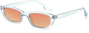 Vintage Cat Eye Women Sunglasses Trendy Small Frame Sun Glasses for Men Luxury Outdoor Travel Eyewear Male Uv400