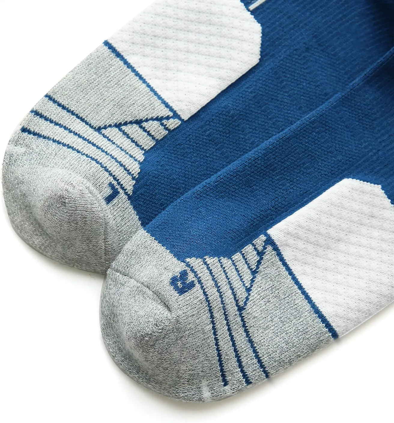 WANDER Men's Athletic Ankle Socks 6 Pairs Running Socks for Sport Low Cut Cycling Socks 6-9/10-12/12-14