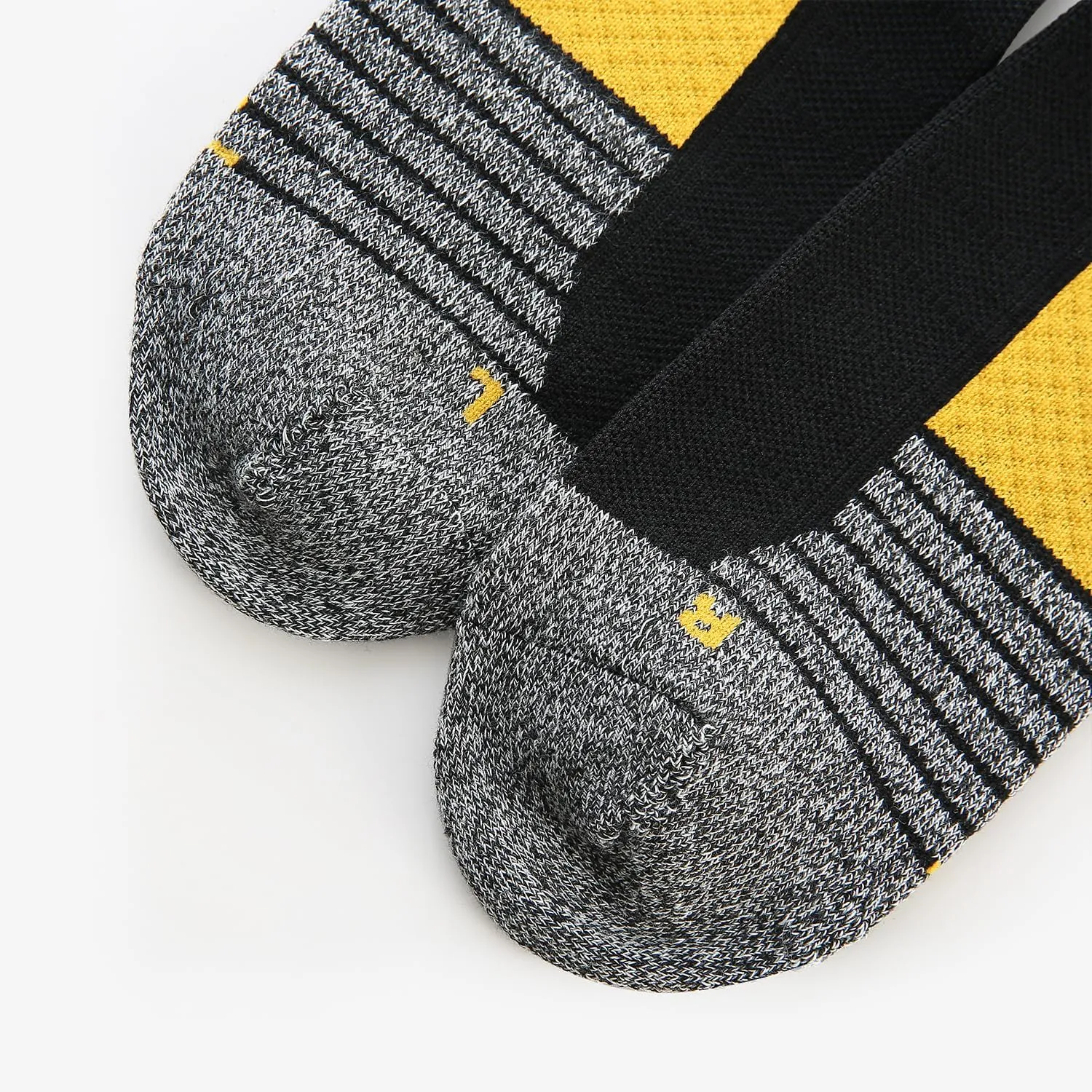 WANDER Men's Athletic Ankle Socks 6 Pairs Running Socks for Sport Low Cut Cycling Socks 6-9/10-12/12-14